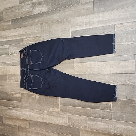 Raw 7 brand dark wash denim high waisted skinny jeans - Picture 6 of 8